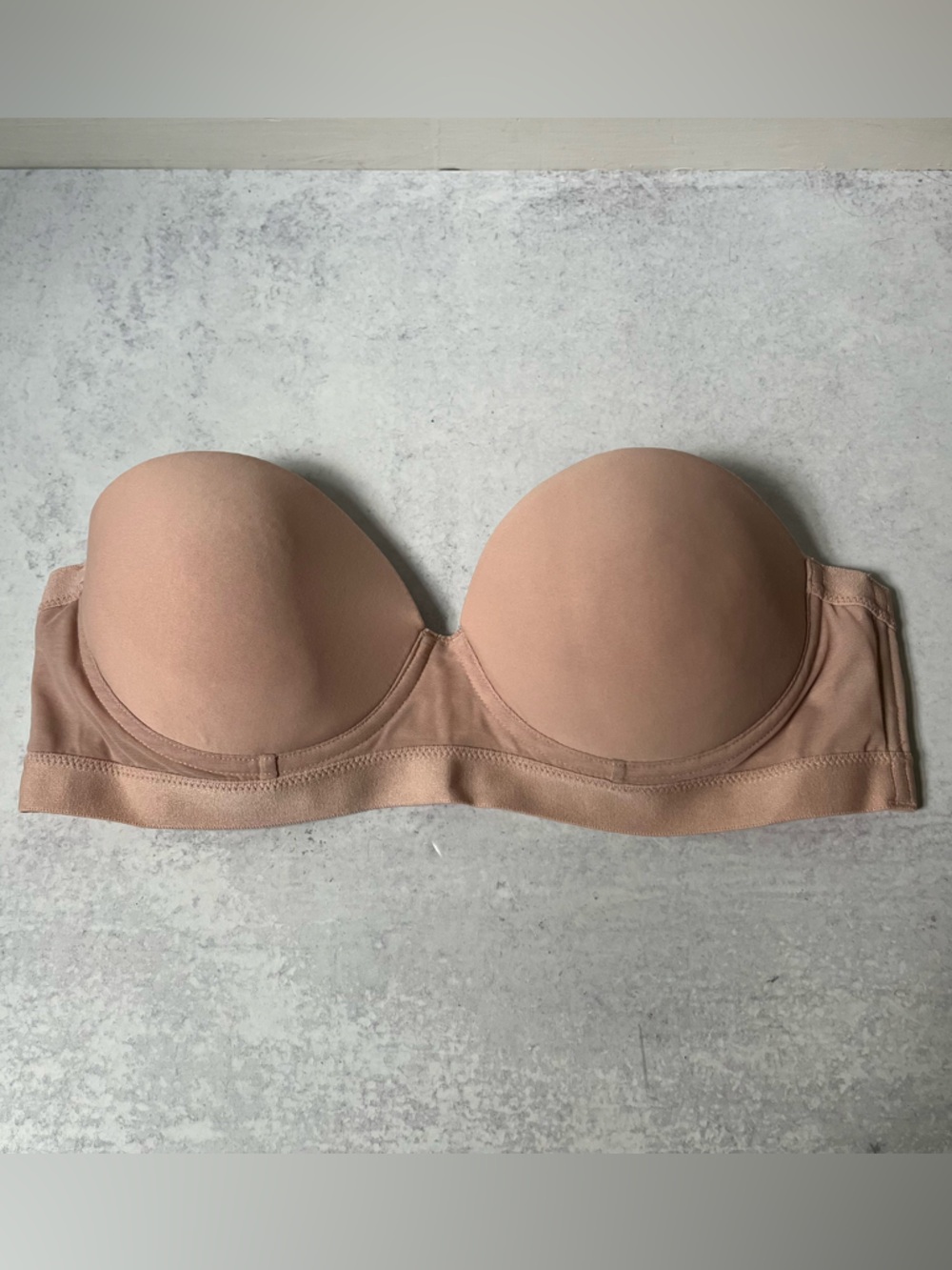 Pepper Strapless Bra 38B Nude Beige